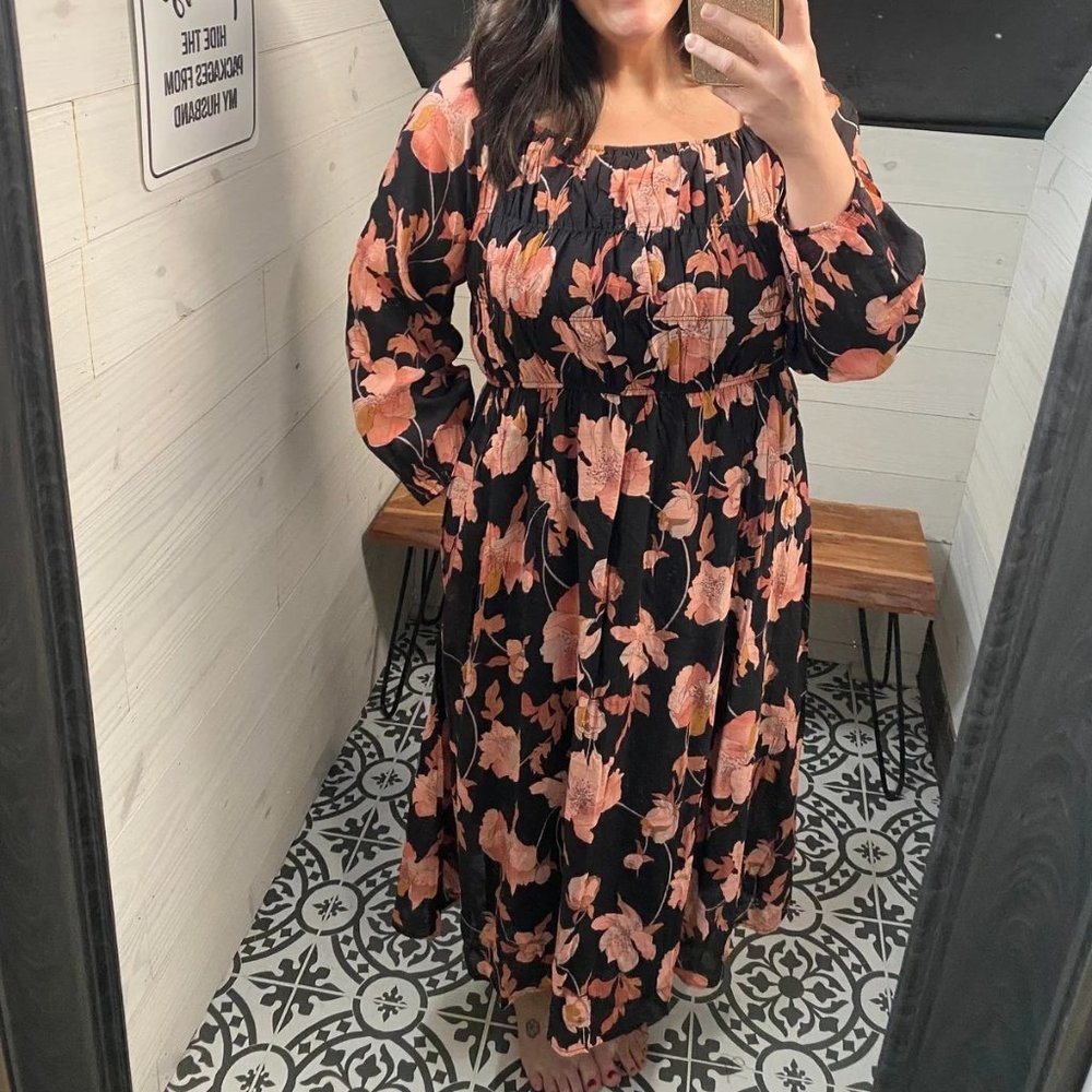 Hey There Delilah Floral Midi Dress